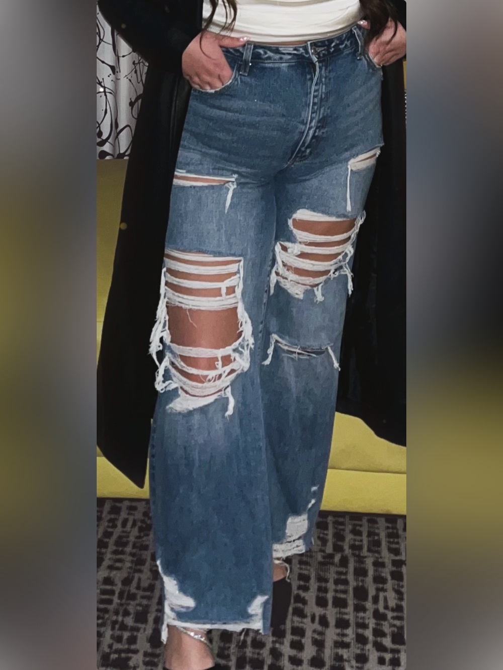 Flying monkey jeans